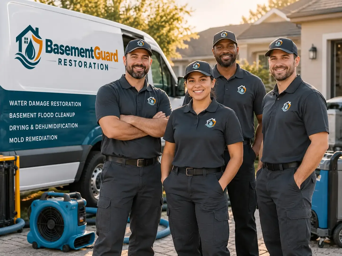 Basement Water Damage Restoration company in The Plains, OH